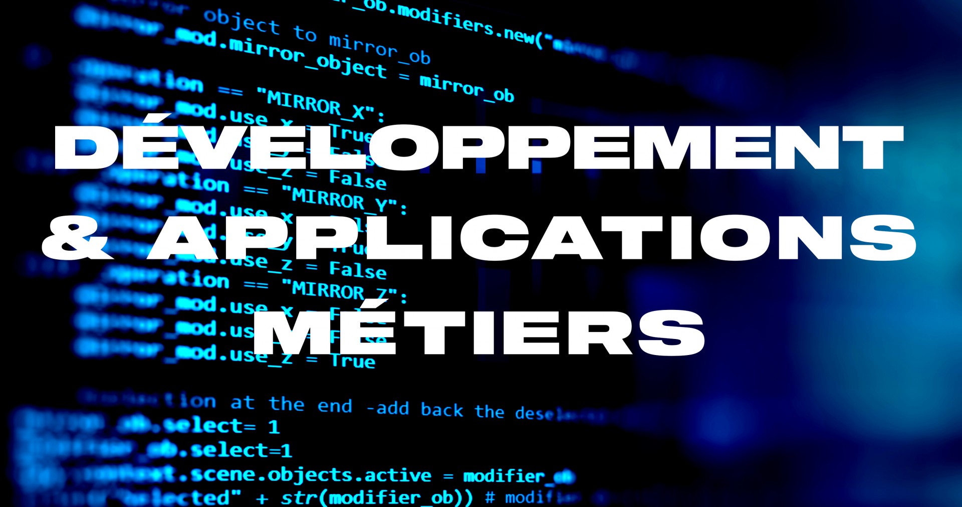 Développement Web et Application PHP